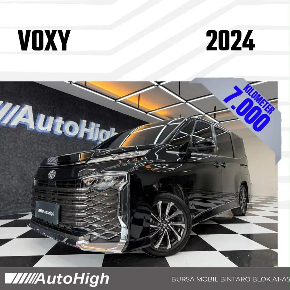 DP10% [Km7.000] Voxy 2024 Black Reg 2025 #AUTOHIGH