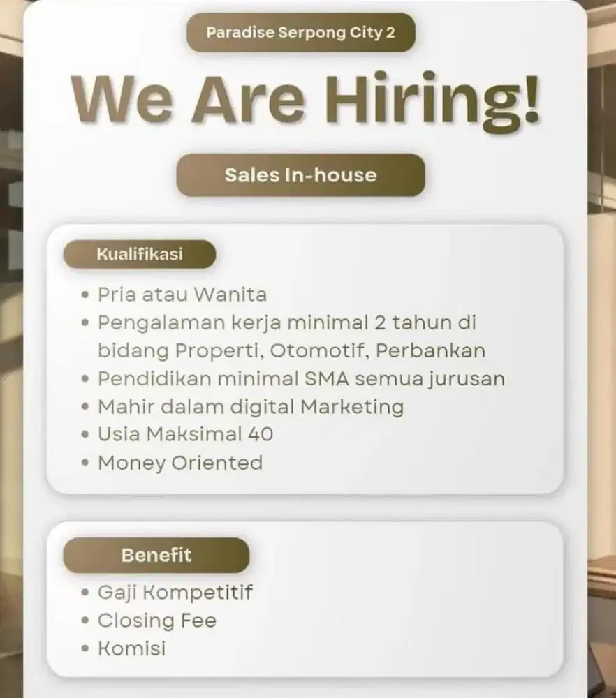 Loker Sles in-house Property