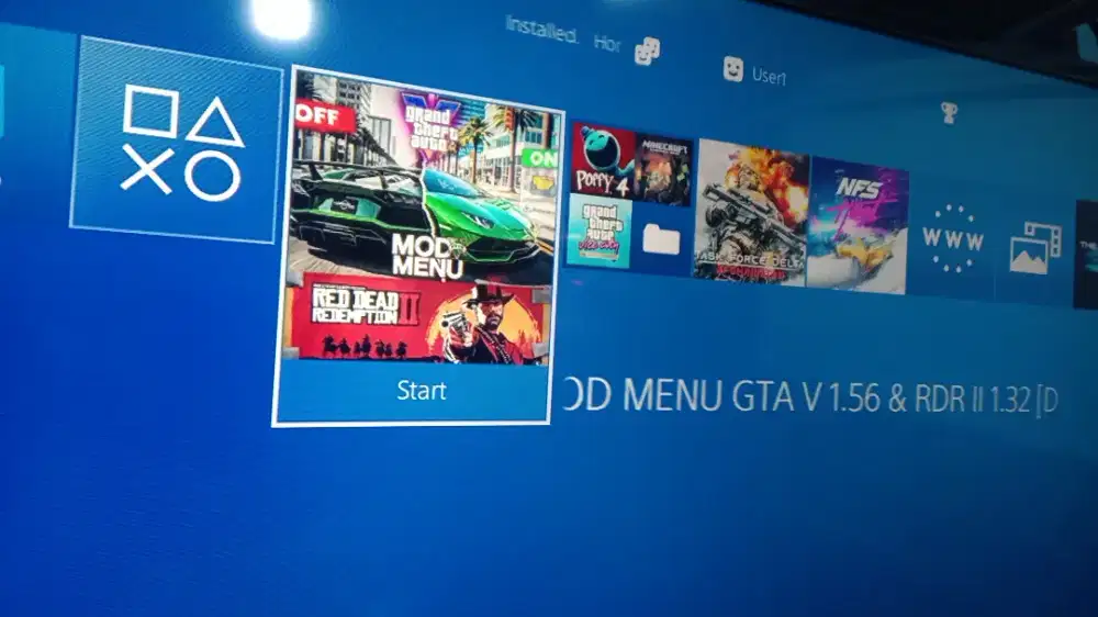 Gta V dan RDR 2 Ps4 MOD