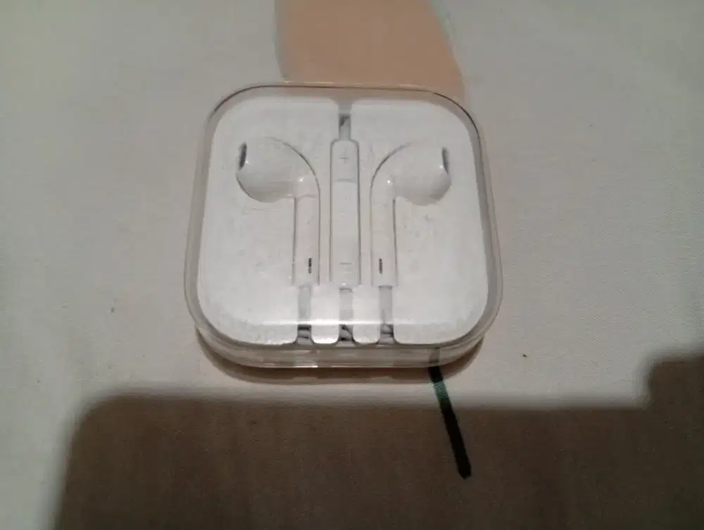 Headset Earphone apple kabel Iphone white