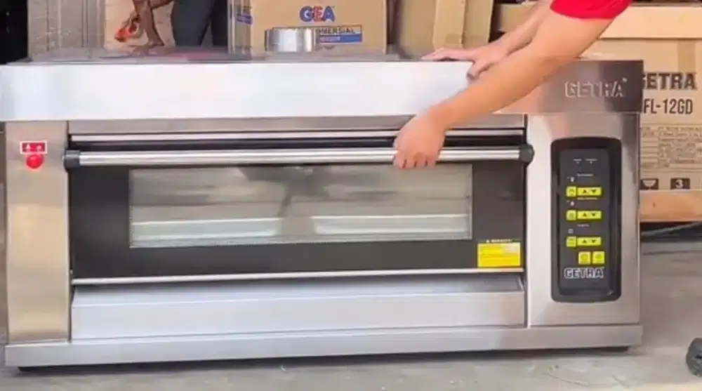 Oven Getra Gas Digital RFL12GD 1 Deck 2 Tray