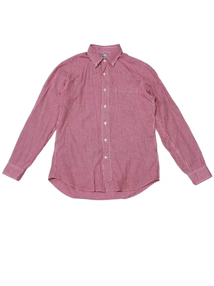 Kemeja lengan panjang uniqlo slim fit preloved