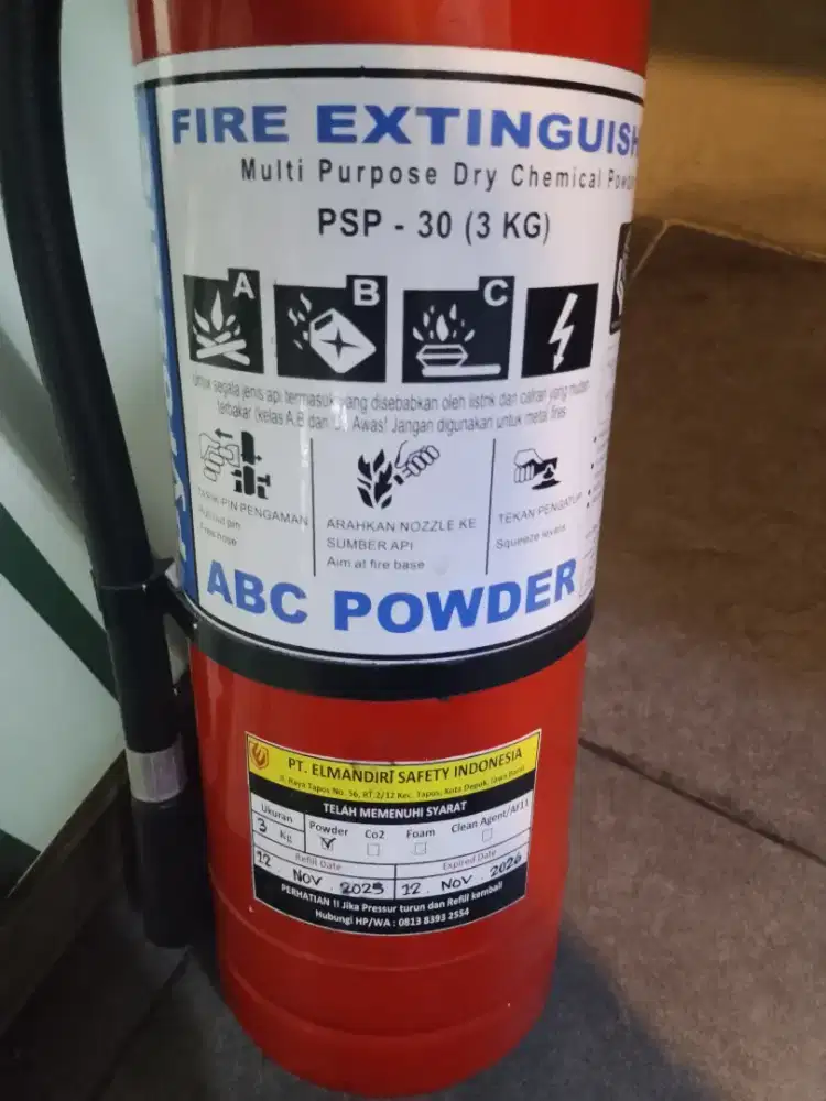 Apar 3.2 kg dan 3 kg