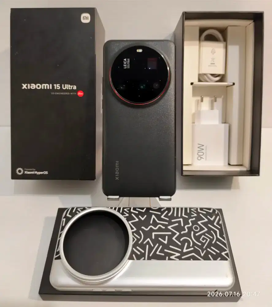 Xiaomi Mi15 Ultra 16/512 Gb Likenew 99% Resmi April 2027 bs TT/BT yah
