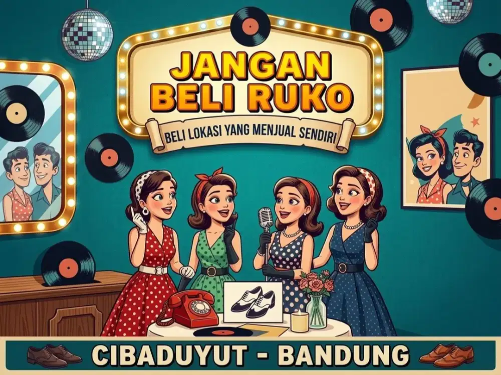 JUAL RUKO DI CIBADUYUT, MEKARWANGI, SOEKARNO HATTA.