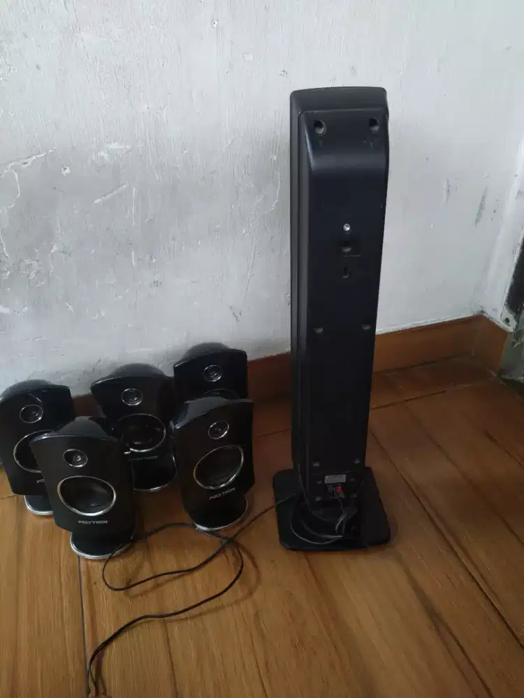 Speaker pasif 6 unit eks hometheater & tv