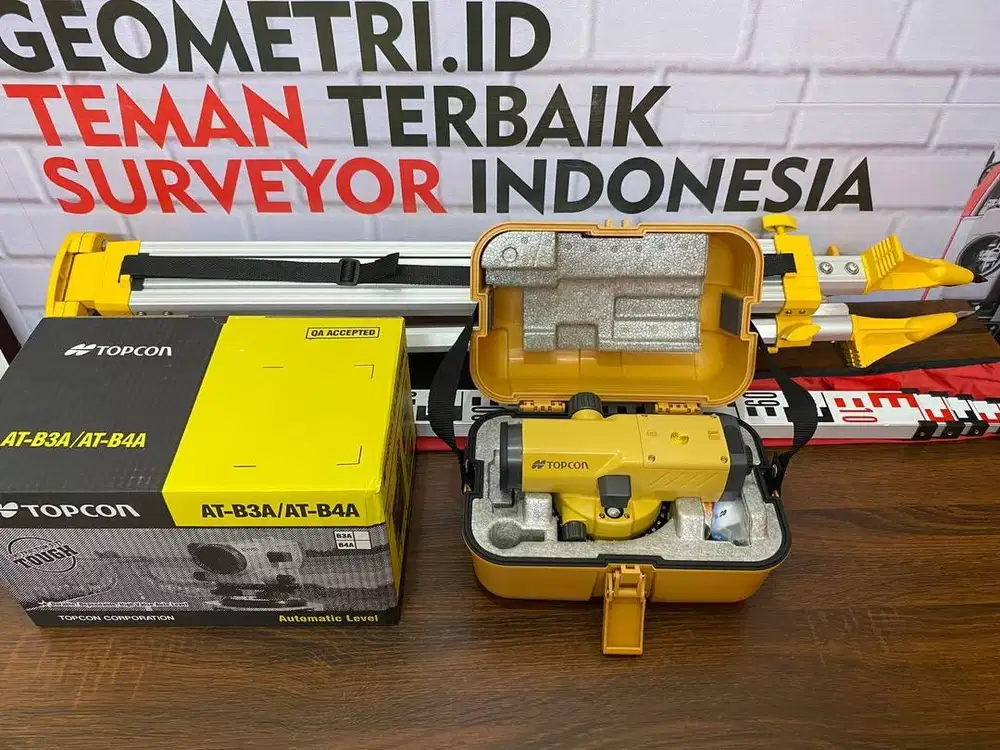 Jual automatic level topcon at-b4a