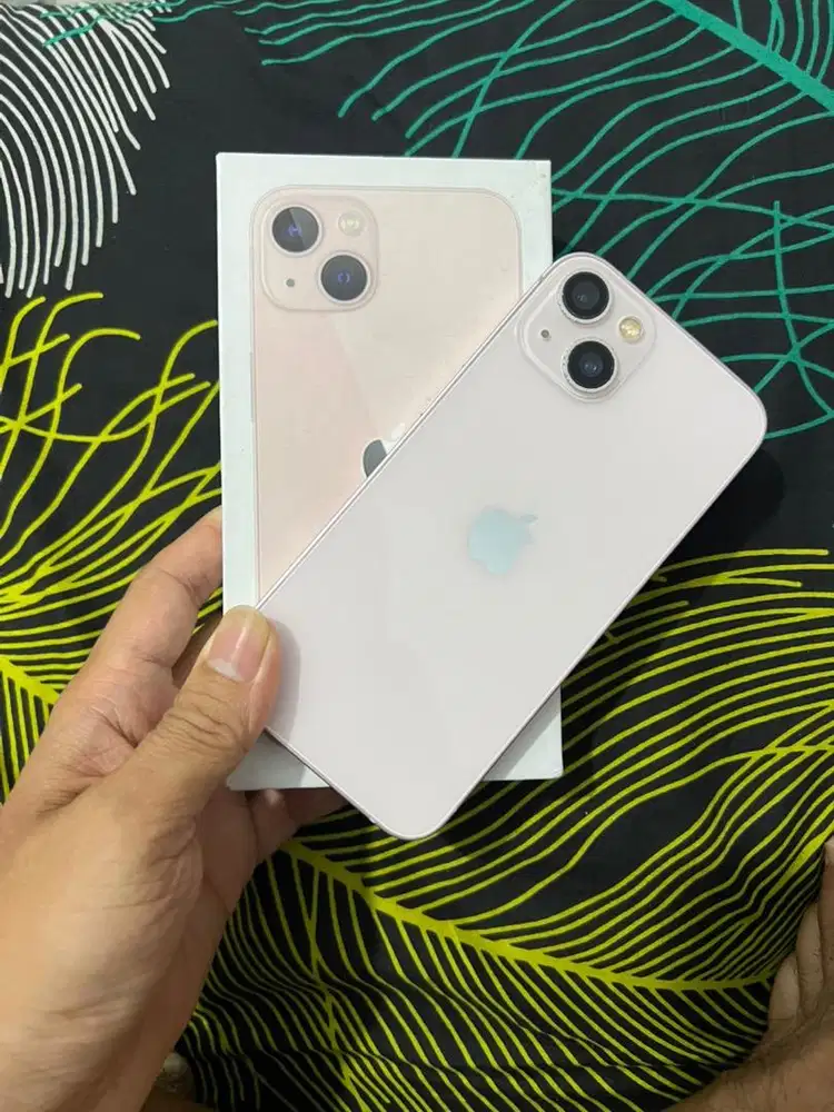 IPHONE 13 128GB RESMI BEACUKAI BH 87% FULL