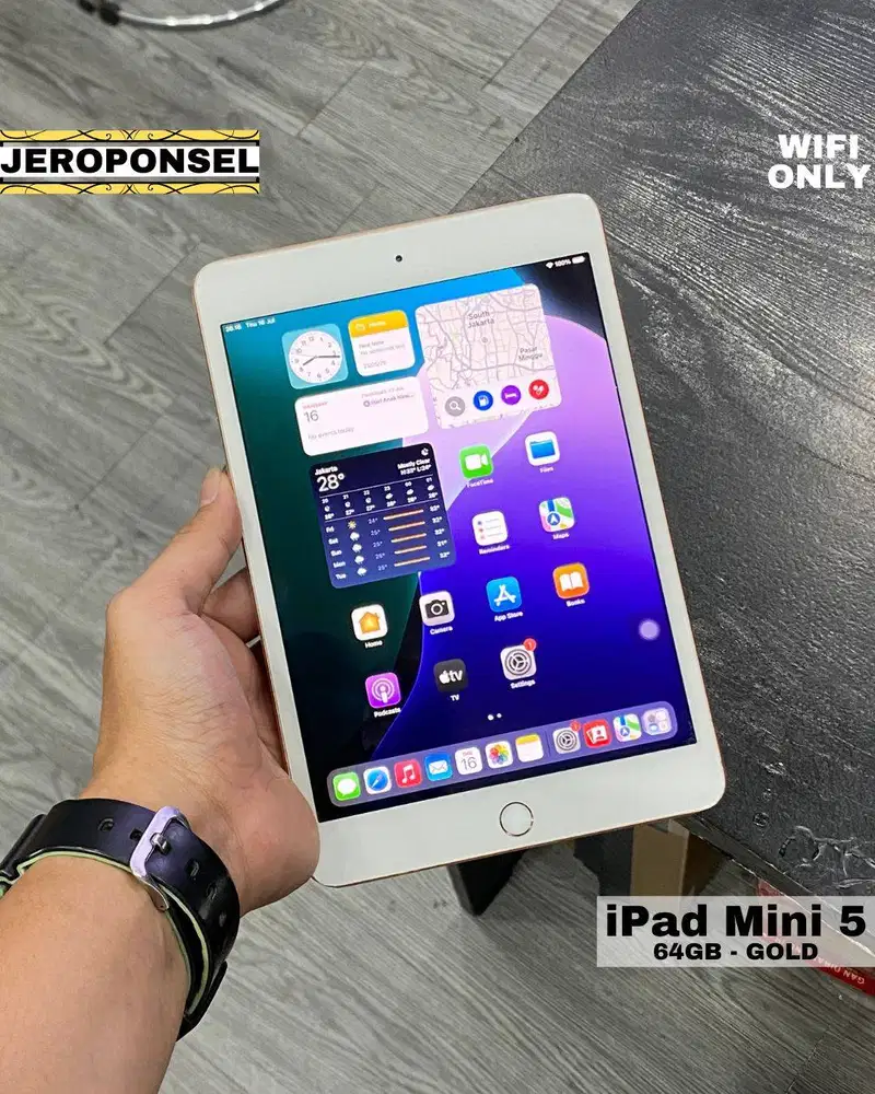 IPAD MINI 5 64GB GOLD WIFI MURAH ORIGINAL GARANSI