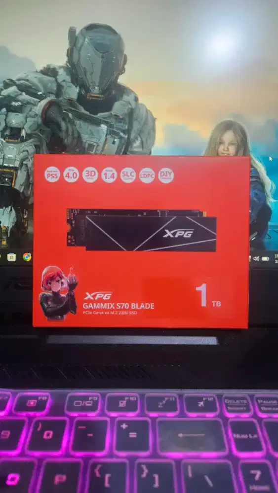 XPG Gammix S70 Blade 1TB SSD M.2 NVME PCIE Gen 4