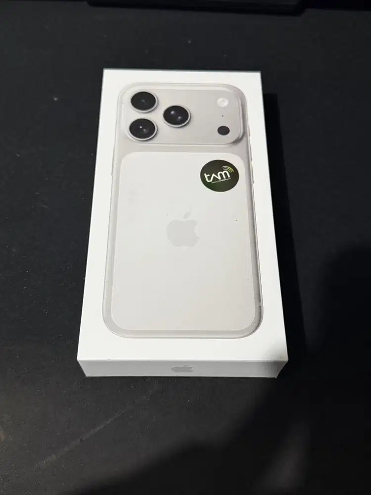 Iphone 17 Pro 256GB Garansi Resmi segel ( Belum aktivasi )
