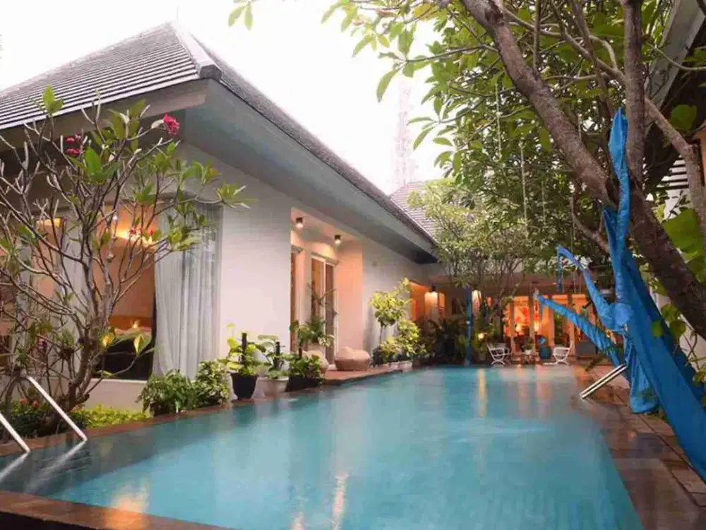Dekat GBK, Dijual Rumah Modern Tropical Siap Huni di Permata Hijau Jakarta Selatan