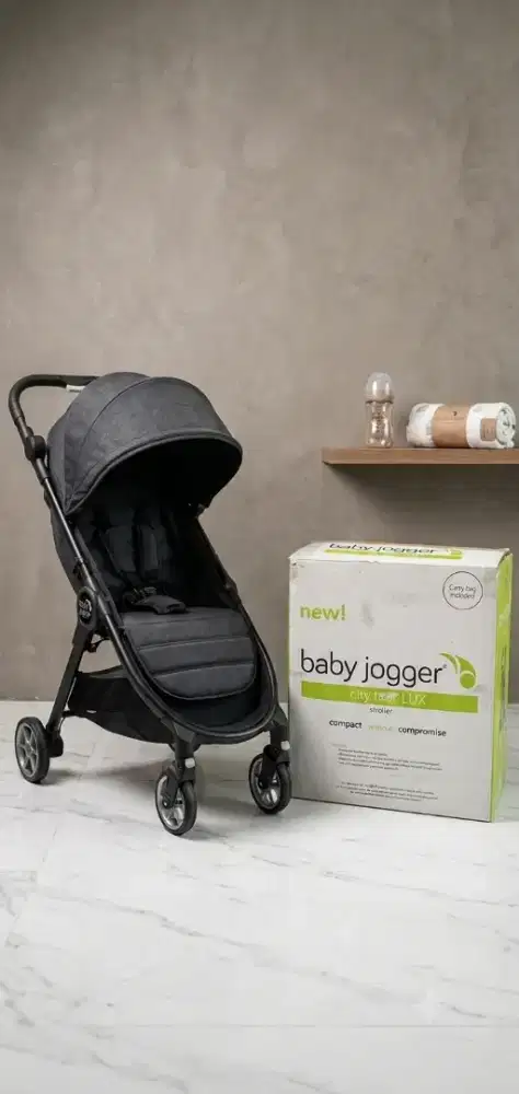 Stroller baby jogger city lux lipat 1tangan 360derajat joie nuna