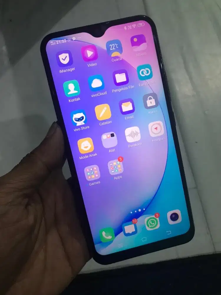 Vivo y12 ram3-32gb hp aja no minus