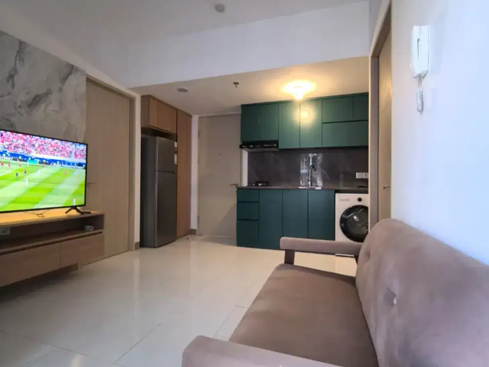 Disewa Apartemen Tokyo Riverside 2BR, 57m2, Full Furnished