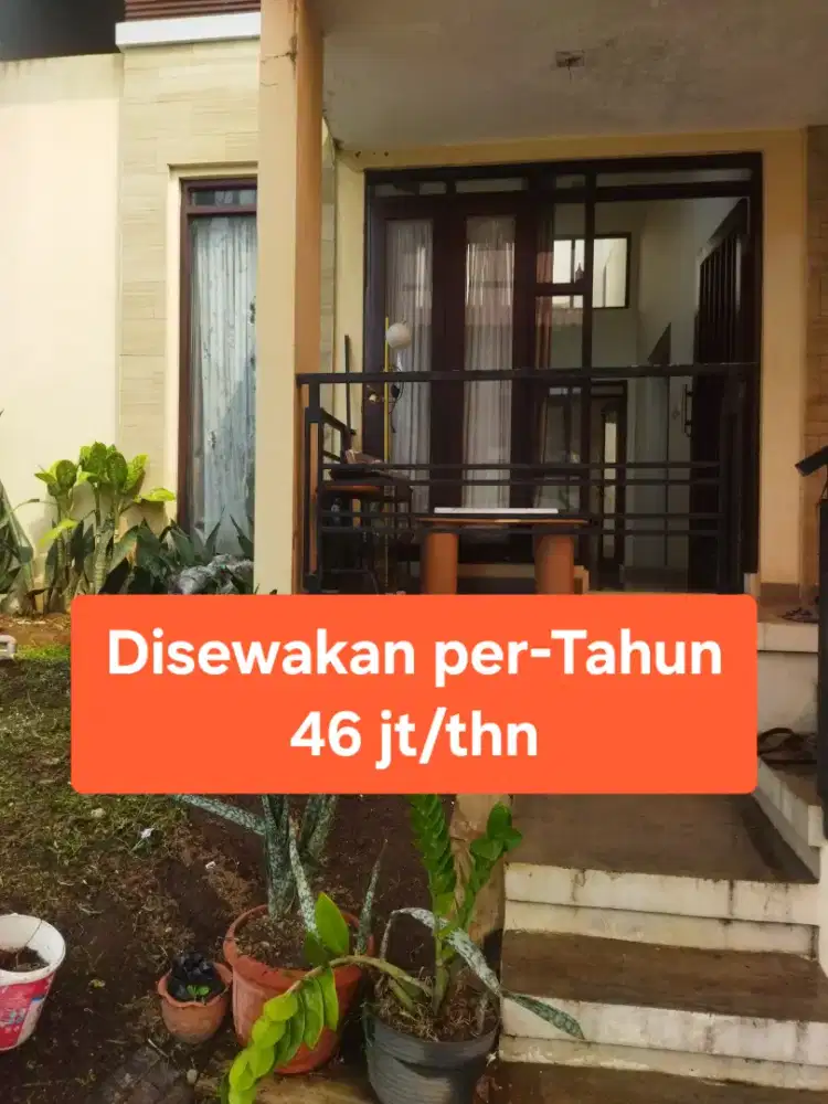 Disewakan Rumah Nyaman per TAHUN