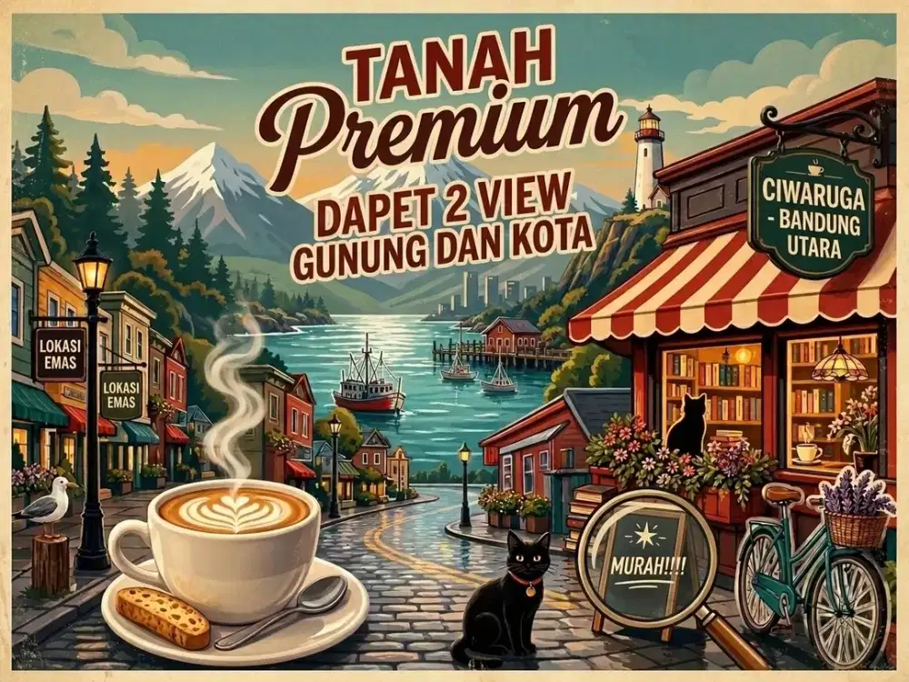 JUAL TANAH DI CIWARUGA, GEGERKALONG, BANDUNG UTARA.