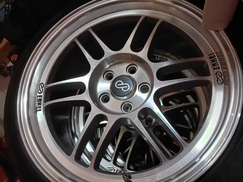 4 set velg Enkei dan ban hankook