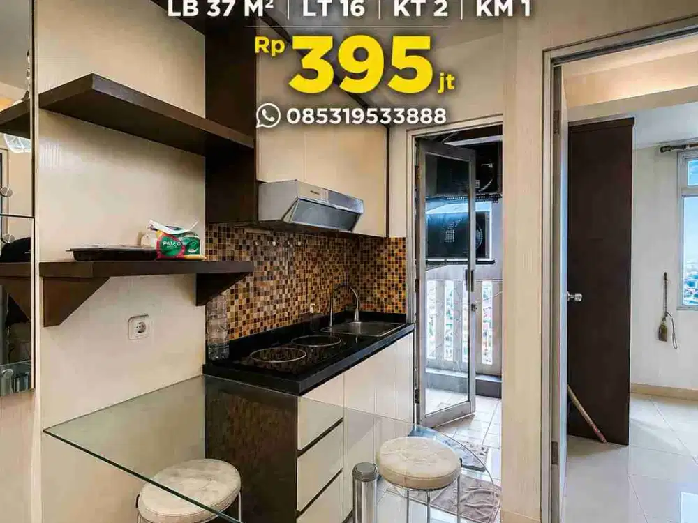 Wilson Dijual apartemen full furnish tower G green bay