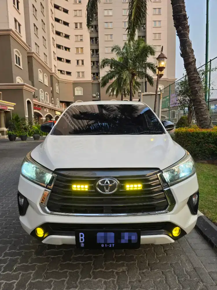 INNOVA REBORN DIESEL G 2.4 AT 2022 (NIK 2021) FACELIFT PUTIH FAVORIT !