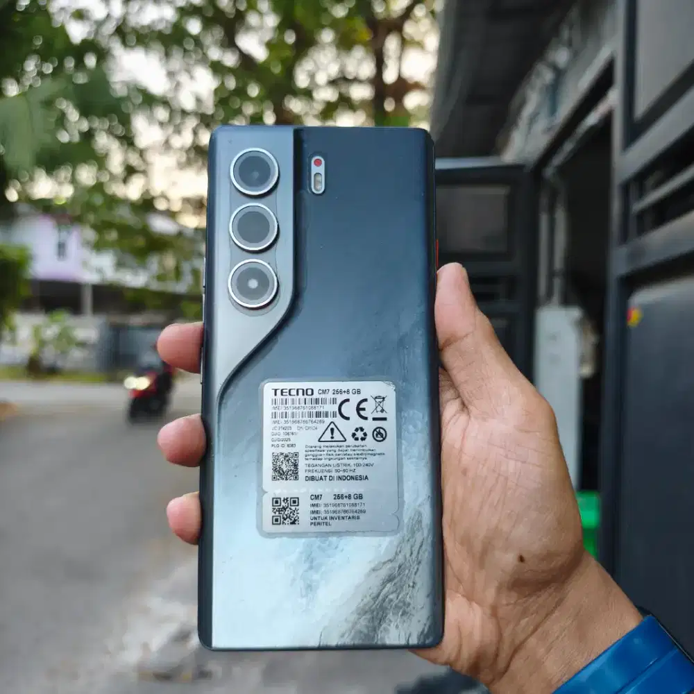Tecno camon 40 pro 5G ram 8/256GB lengkap normal