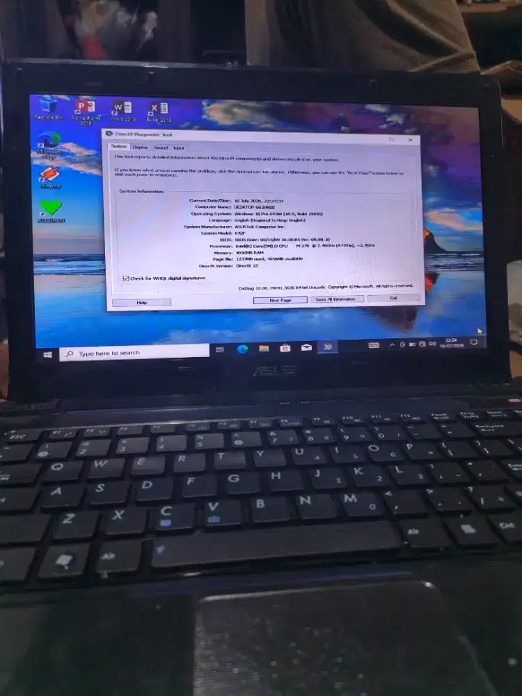 Laptop ASUS A42F