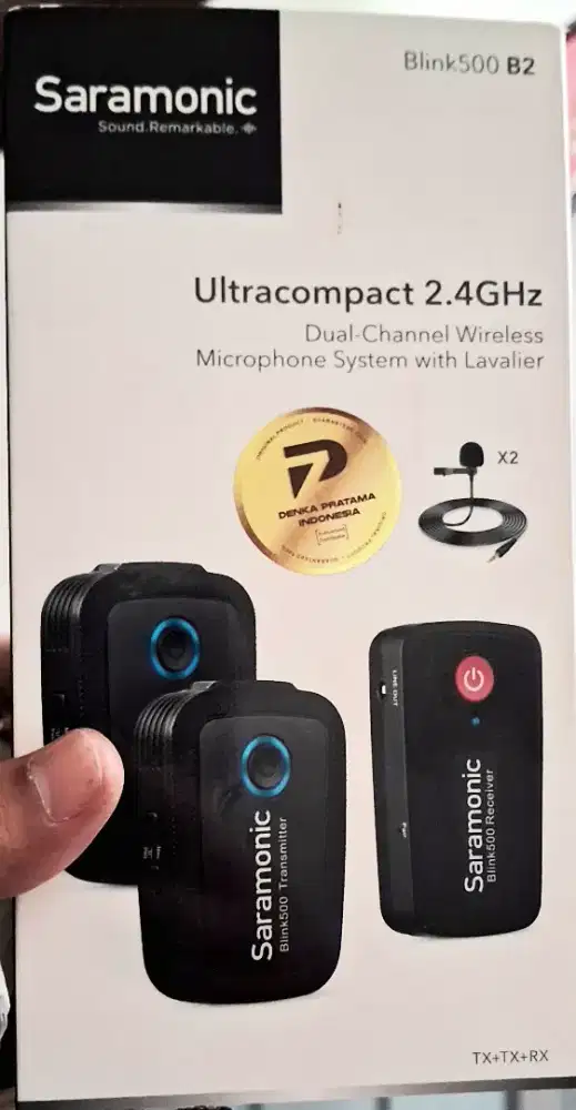 Microphone Wireless (Saramonic Blink 500B2)