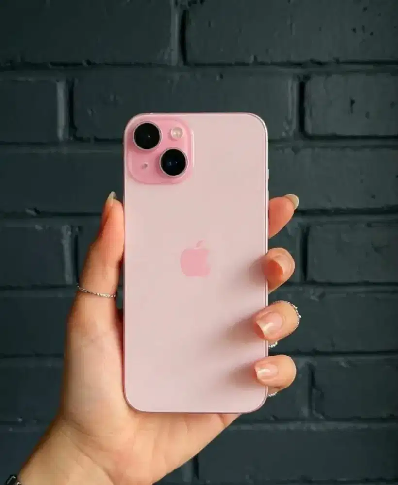 Jual iphone 15 pink basic 128gb ibox