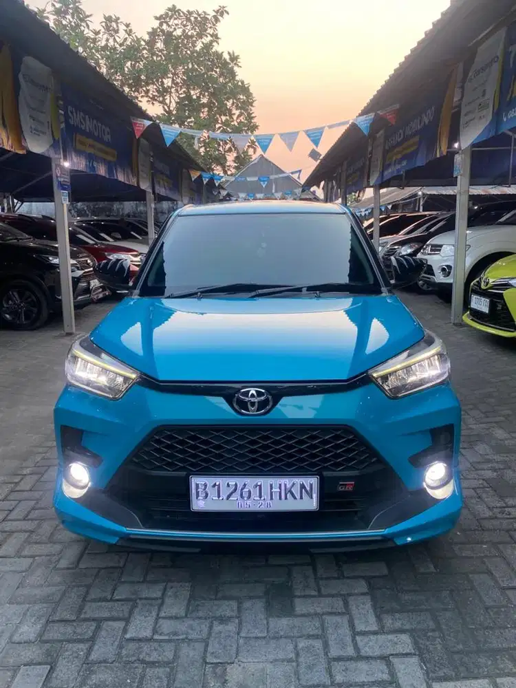 Toyota Raize GR 1.0 Turbo 2023 Biru Low KM 25rb Bebas Laka Banjir Tgn1