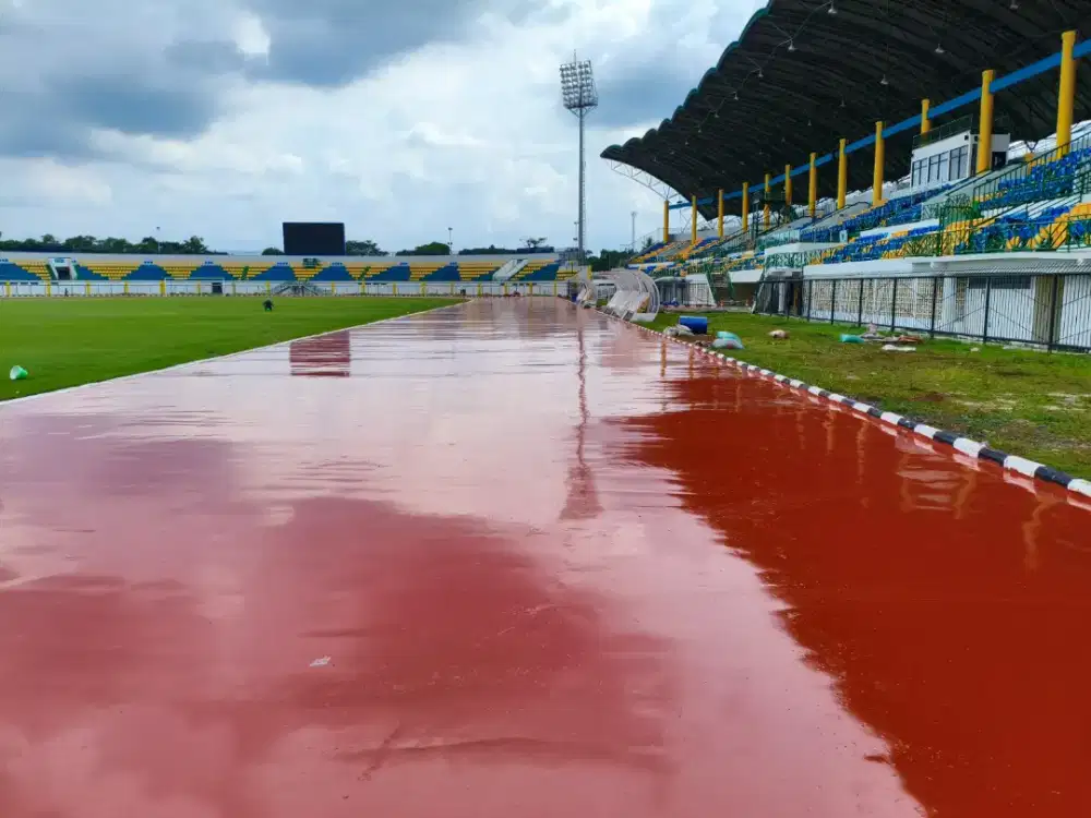 Jasa Pasang Lintasan atletik/runningtrack