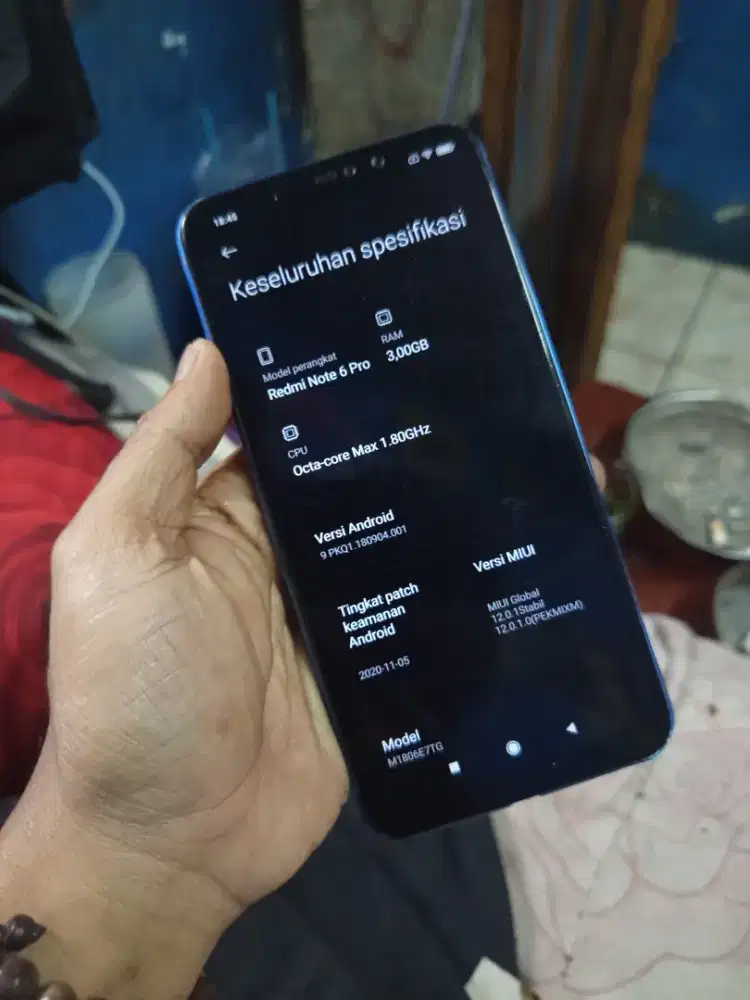Redmi note 6 pro 3/32 batangan