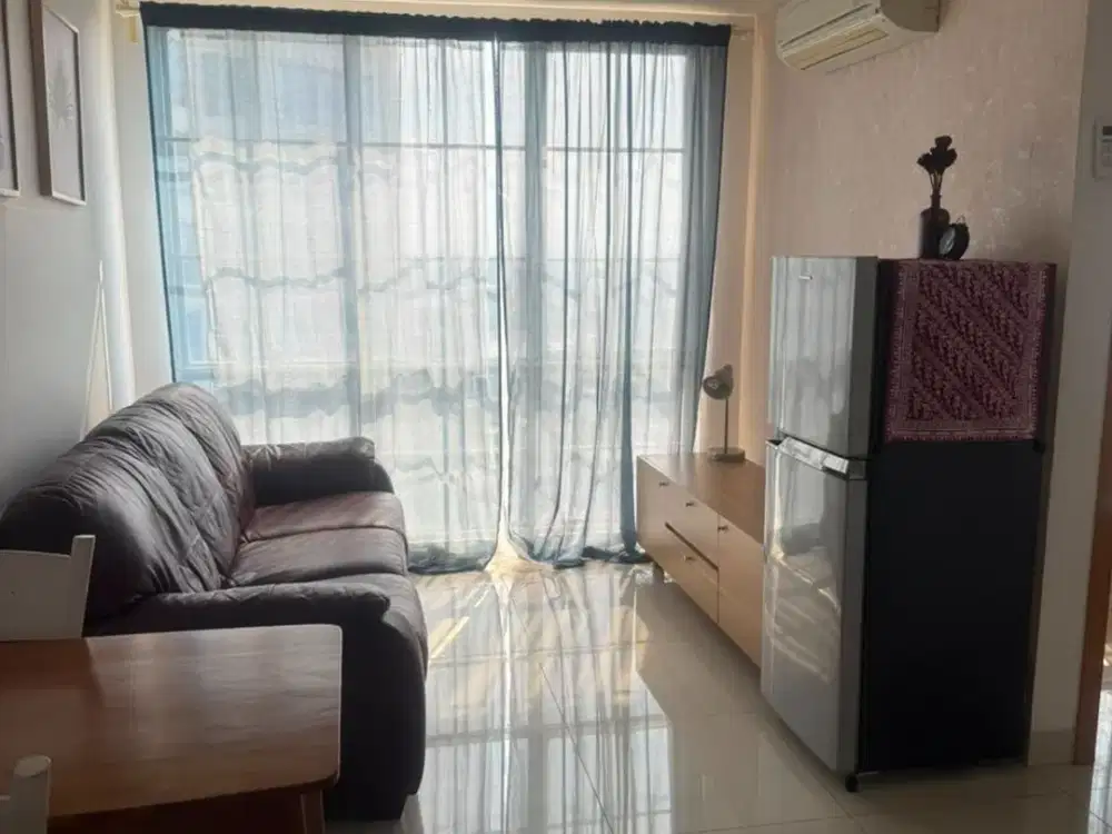 Disewakan apartemen The Mansion Bougenville 2BR furnished bagus bersih
