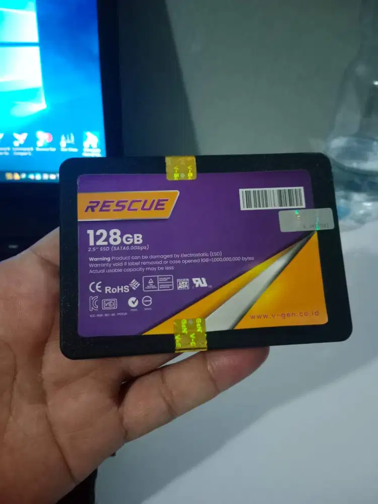 SSD Vgen Rescue 128GB Mulus Like New Garansi Panjang