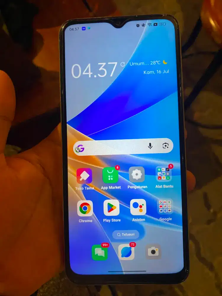 Android OPPO A17K lengkap nominus