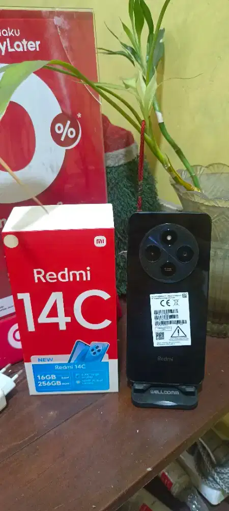 2Nd : Redmi 14C 8/256 4G murah