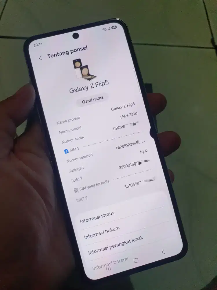 Samsung ZFlip 5 256GB