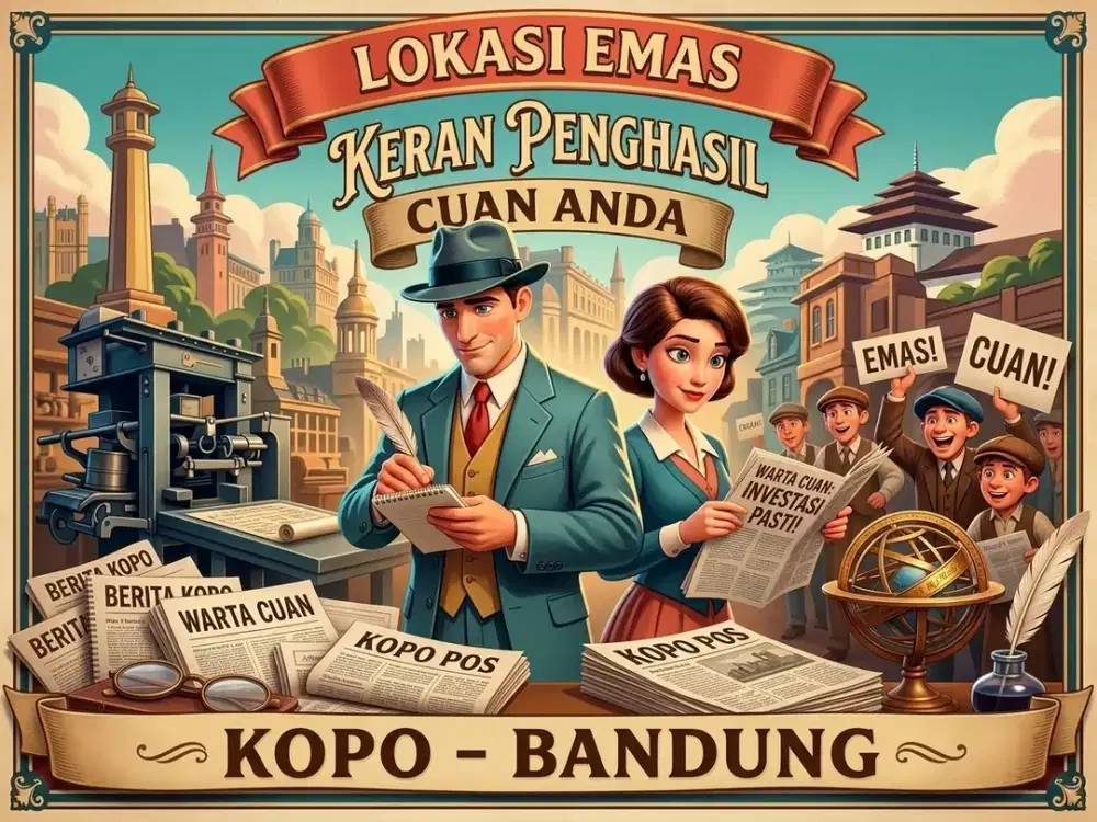 JUAL RUANG USAHA DI KOPO, CIBOLERANG, BANDUNG KOTA.