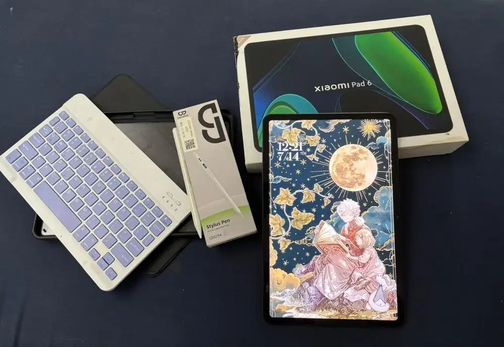 Xiaomi Pad 6 8/256GB + Pen Goojodoq, Keyboard, Casing