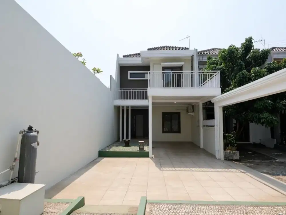 Rumah Siap Huni Semi Furnished di Ciracas dekat LRT Harjamukti