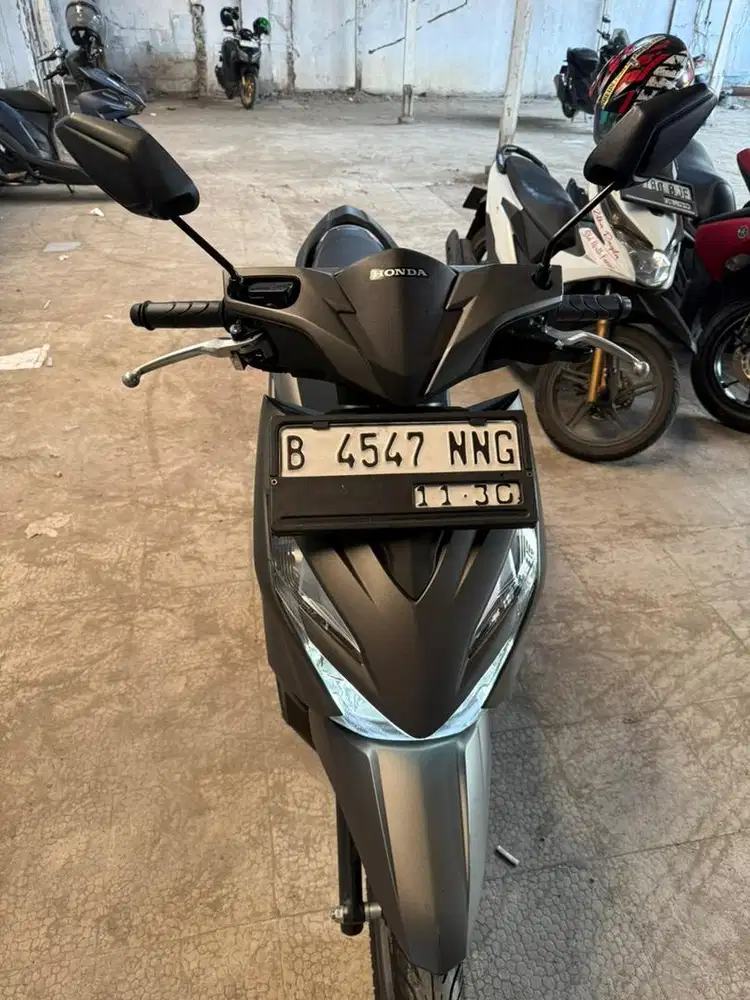 Honda Beat Deluxe Matte Brown Tahun 2025 Keyless