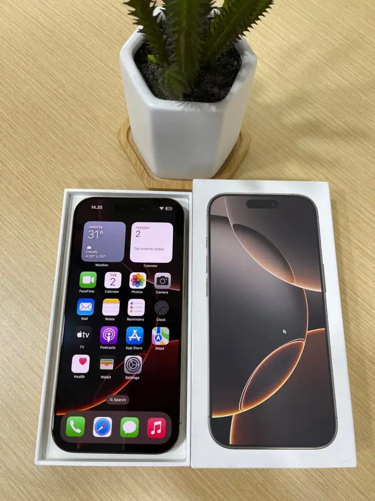 Siap Beli dan Cod iPhone 16 Pro & iPhone 16 pro Max iBox Fullset