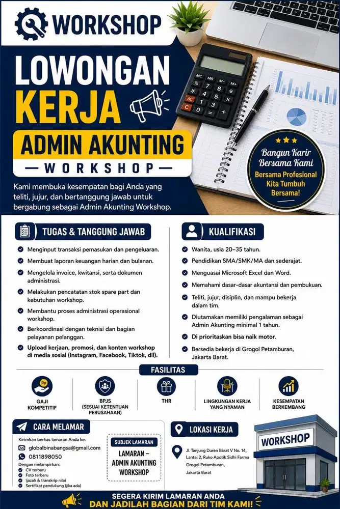 Admin akunting workshop