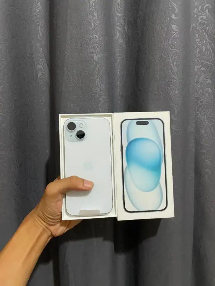 New BNOB iPhone 15 128 resmi iBox bh 100 cc 0 garansi 14 juli 2027