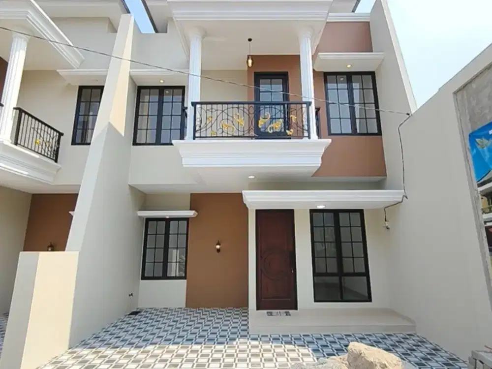 SISA 1 UNIT! Rumah SIAP HUNI Hook  Dekat Kampus UI & Gunadarma Kelapa Dua Depok