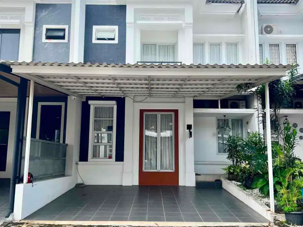 DIJUAL CEPAT RUMAH 2 LANTAI FURNISH CLUSTER MICHELIA DI GADING SERPONG