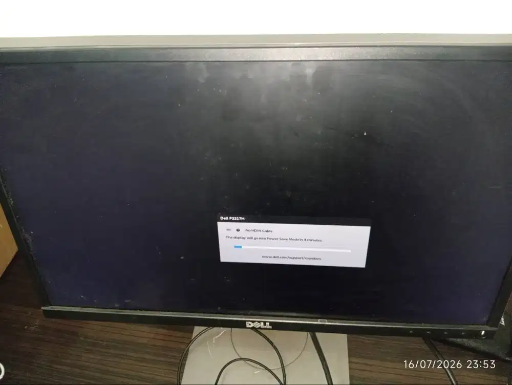 Monitor DELL P2217H / bekas/ kondisi bagus