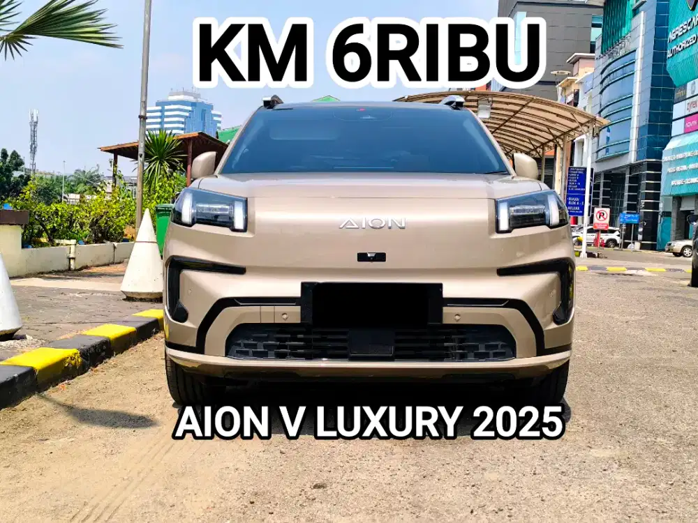 AION V LUXURY 2025 Listrik AT, Pajak Panjang, Low Km 6Ribu