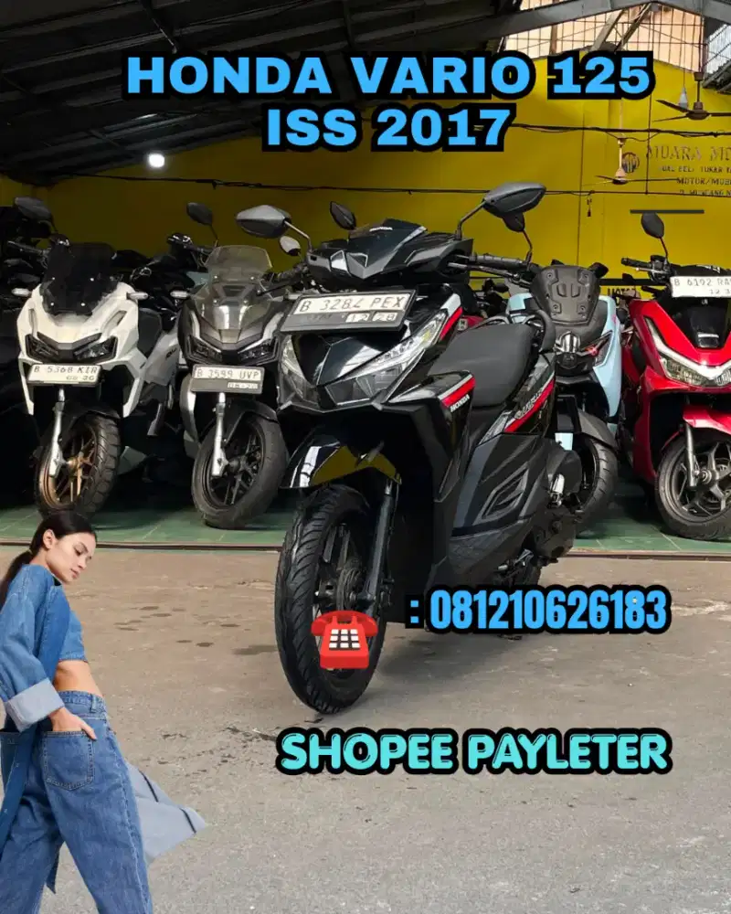 HPNDA VARIO 125 ISS 2017 MULUS