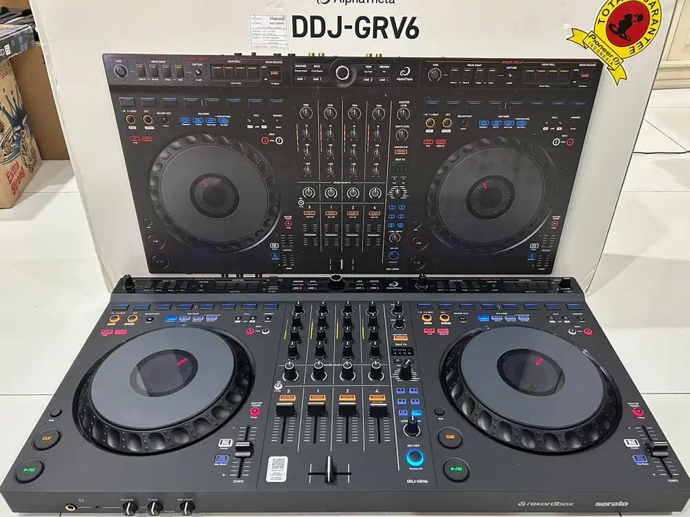 Alat DJ Pioneer DDJ GRV6 Fullset Box Set XDJ CDJ FLX6 AlphaTheta Denon