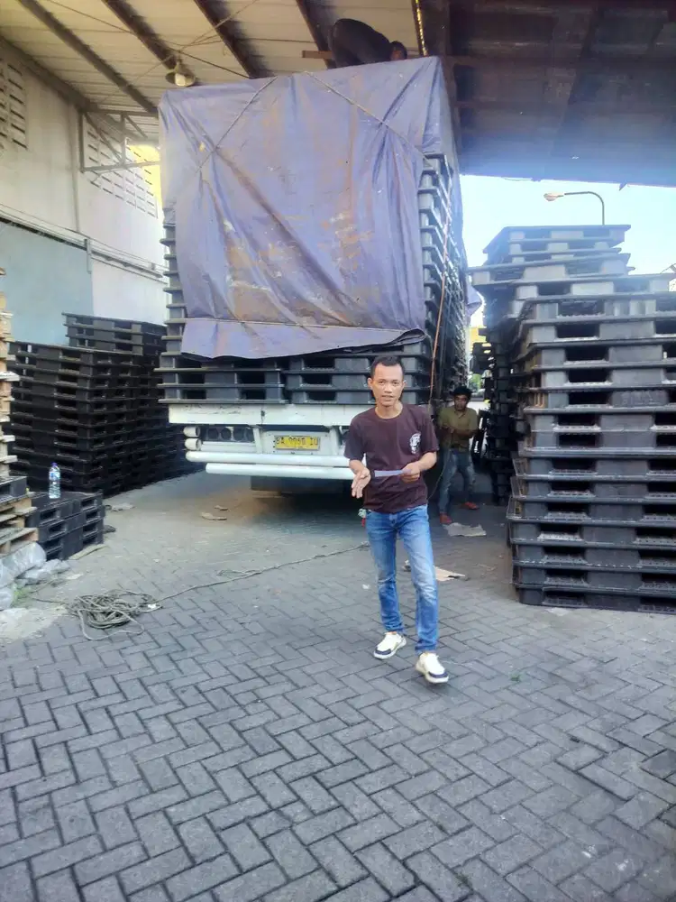 palet plastik second berkualitas
